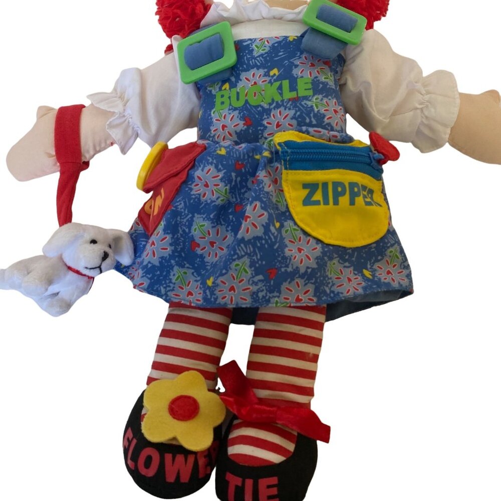 Dress Me Raggedy Ann Doll 2002 by Hasbro 70163 Talking Stuffed Educational Toy - Picture 5 of 12